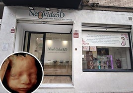 Fachada de NeoVida 5D, una de las clínicas que ofrece este servicio.