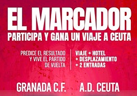 Acierta el resultado del Granada CF y AD Ceuta y gana un fantástico regalo