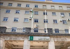 Fachada del Hospital Doctor Sagaz, conocido como 'El Neveral', en una imagen de archivo.