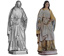 Recrean a Santa Catalina en 3D para una restauración más fiel