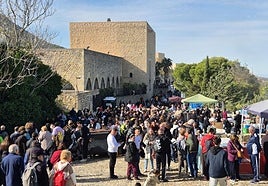 Ambiente festivo en el Castillo.