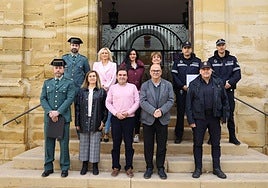Junta de Seguridad celebrada en Porcuna.