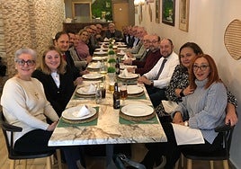 Almuerzo en la Tertulia El Atril.