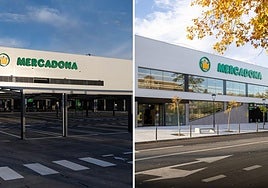Las dos nuevas tiendas de Mercadona en Granada.