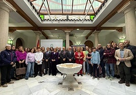 Imagen del acto institucional.