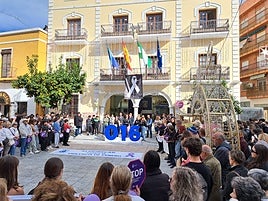 Almuñécar conmemora el 25N alzando su voz y diciendo STOP a la violencia de género