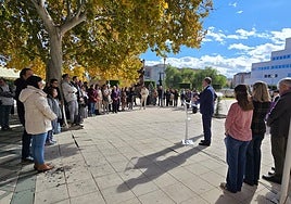 Imagen del acto celebrado en la UJA.