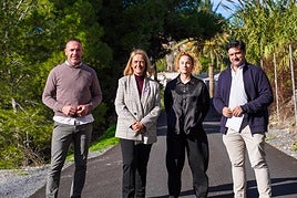 Motril finaliza la mejora del camino del cortijo de Las Zorreras gracias a una actuación financiada a través del PFEA