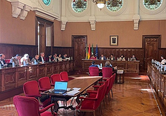 Diputados este miércoles en el pleno de la Administración provincial.