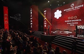 Imagen de la gala celebrada anoche en Málaga.