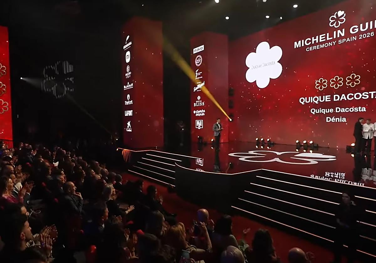 Imagen de la gala celebrada anoche en Málaga.