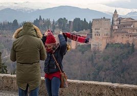 Frío en Granada.