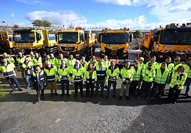 Toneladas de sal y máquinas quitanieves para garantizar la seguridad este invierno en las carreteras de Almería
