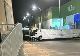 Hallazgo del vehículo la noche del crimen en San Agustín.