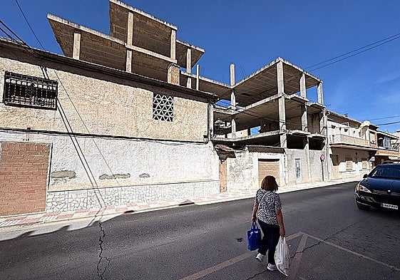 Estructura de Churriana de la Vega que Visogsa terminará para construir pisos.