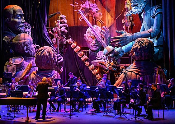 La Orquesta Ciudad de Almería en una de las actuaciones