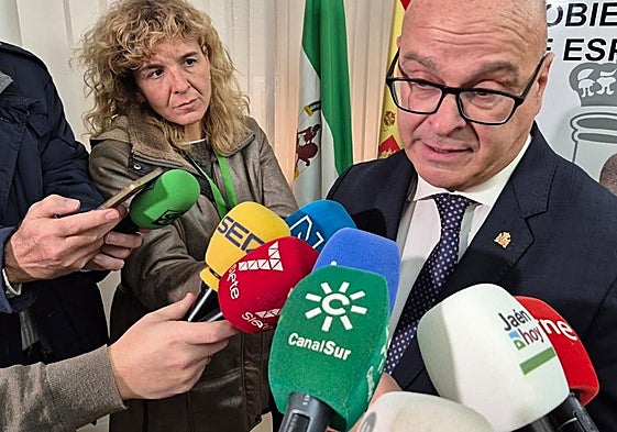 El subdelegado del Gobierno en Jaén, Manuel Fernández.