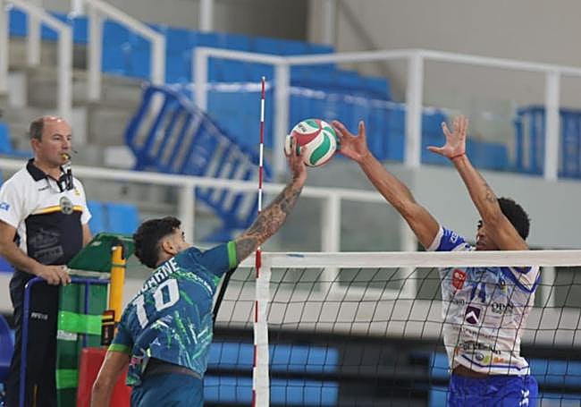 Iribarne, en el partido del pasado sábado.