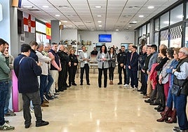 Vino prenavideño organizado en el Club Social de la Jefatura de Policía Local de Almería.