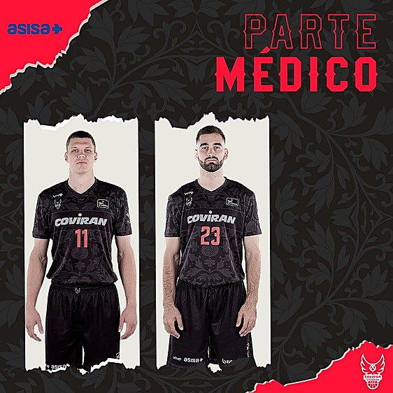 Elias Valtonen y Jovan Kljajic, lesionados de larga duración