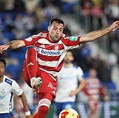 Arnaiz, en el partido.