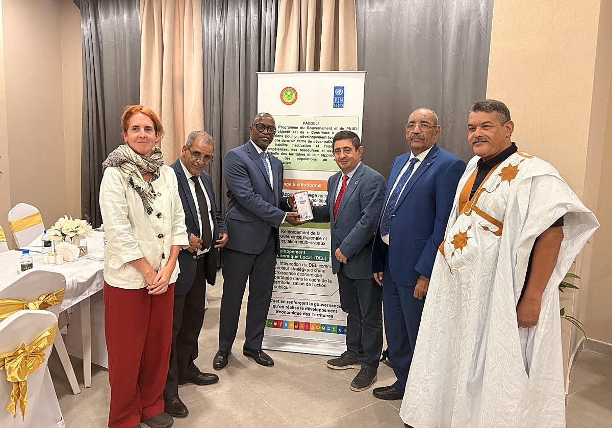 Visita del presidente de la Diputación de Jaén a Mauritania.