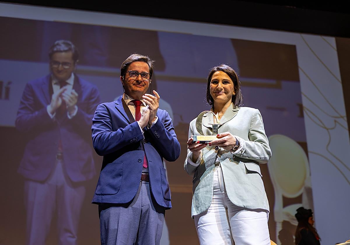 Susana Maldonado recogió el galardón El Ejido Gourmet Quality