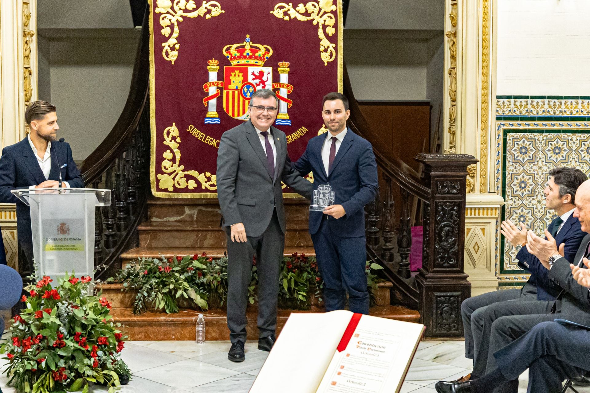 Las imágenes del acto de conmemoración del 47 aniversario de la Carta Magna en Granada