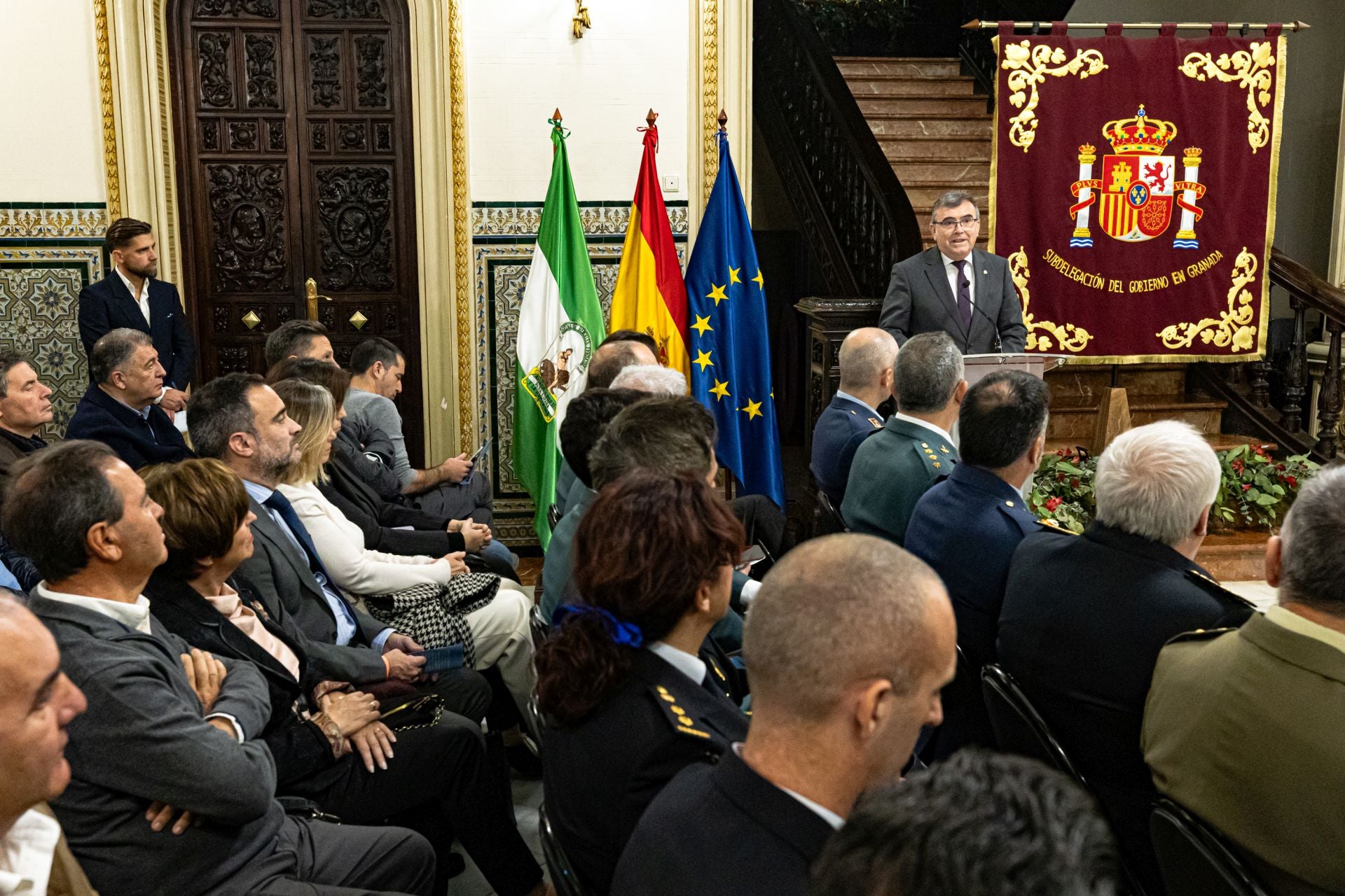 Las imágenes del acto de conmemoración del 47 aniversario de la Carta Magna en Granada