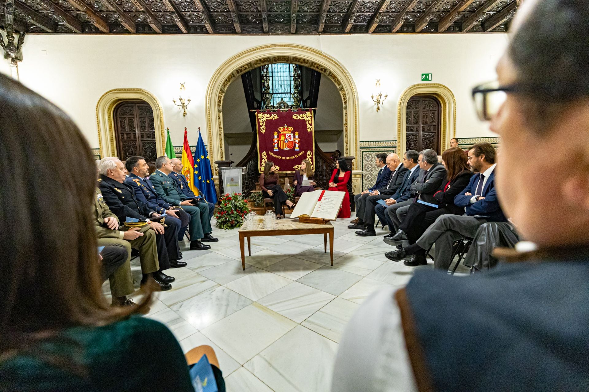 Las imágenes del acto de conmemoración del 47 aniversario de la Carta Magna en Granada