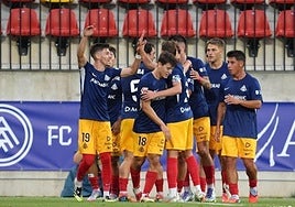 Lo de celebrar para el Andorra no es de uso diario; lleva tres de los últimos 27 puntos.