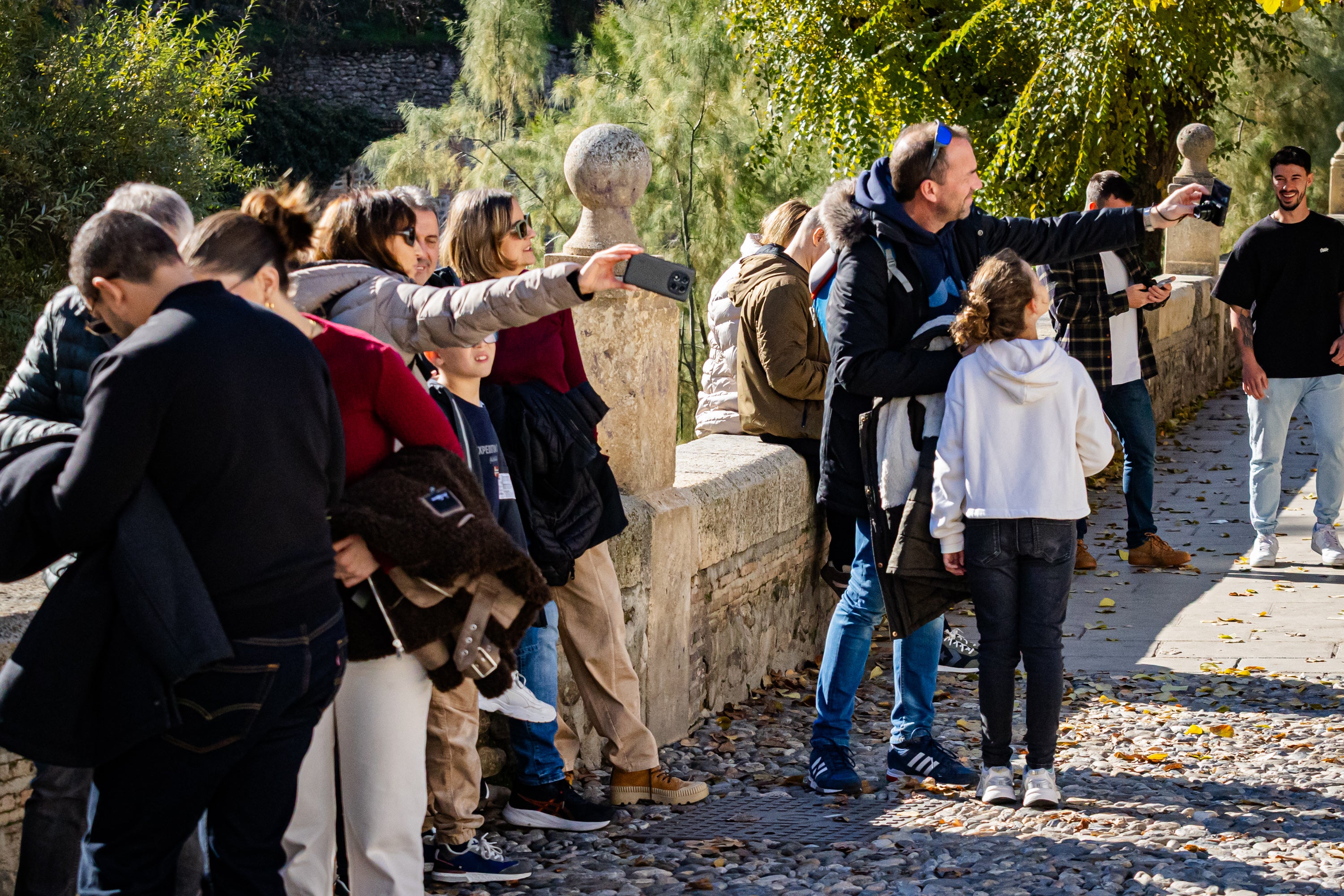 Ambientazo en las calles de Granada