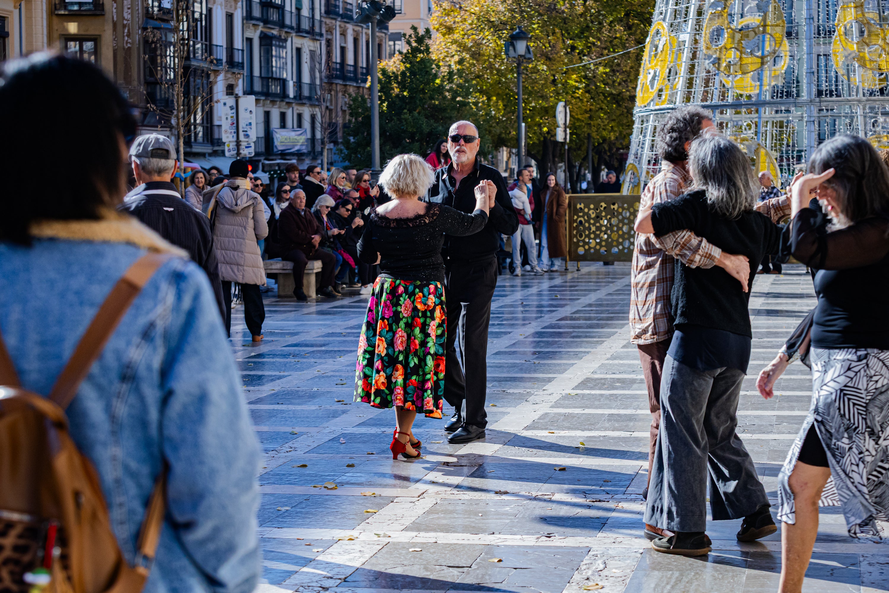 Ambientazo en las calles de Granada