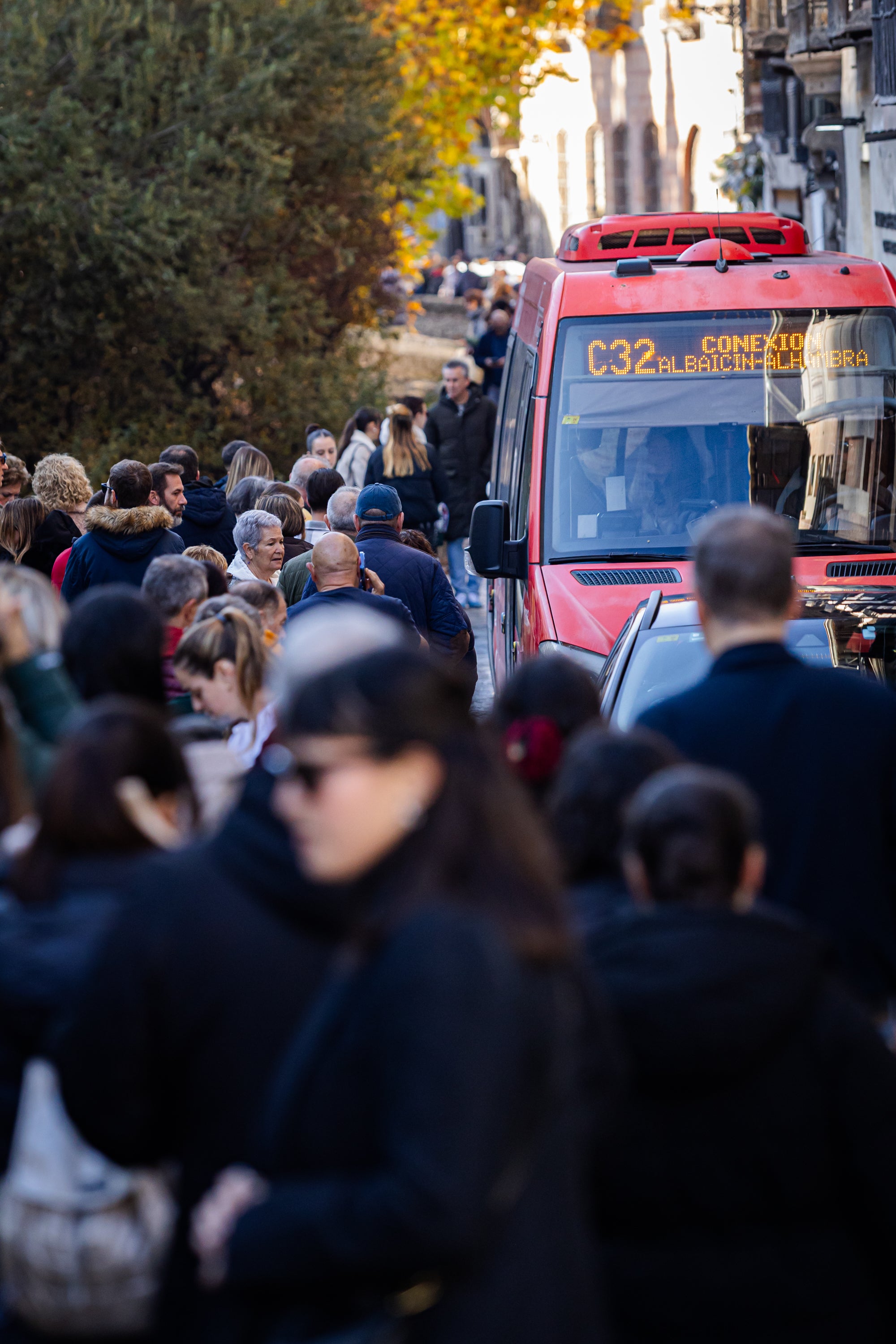 Ambientazo en las calles de Granada