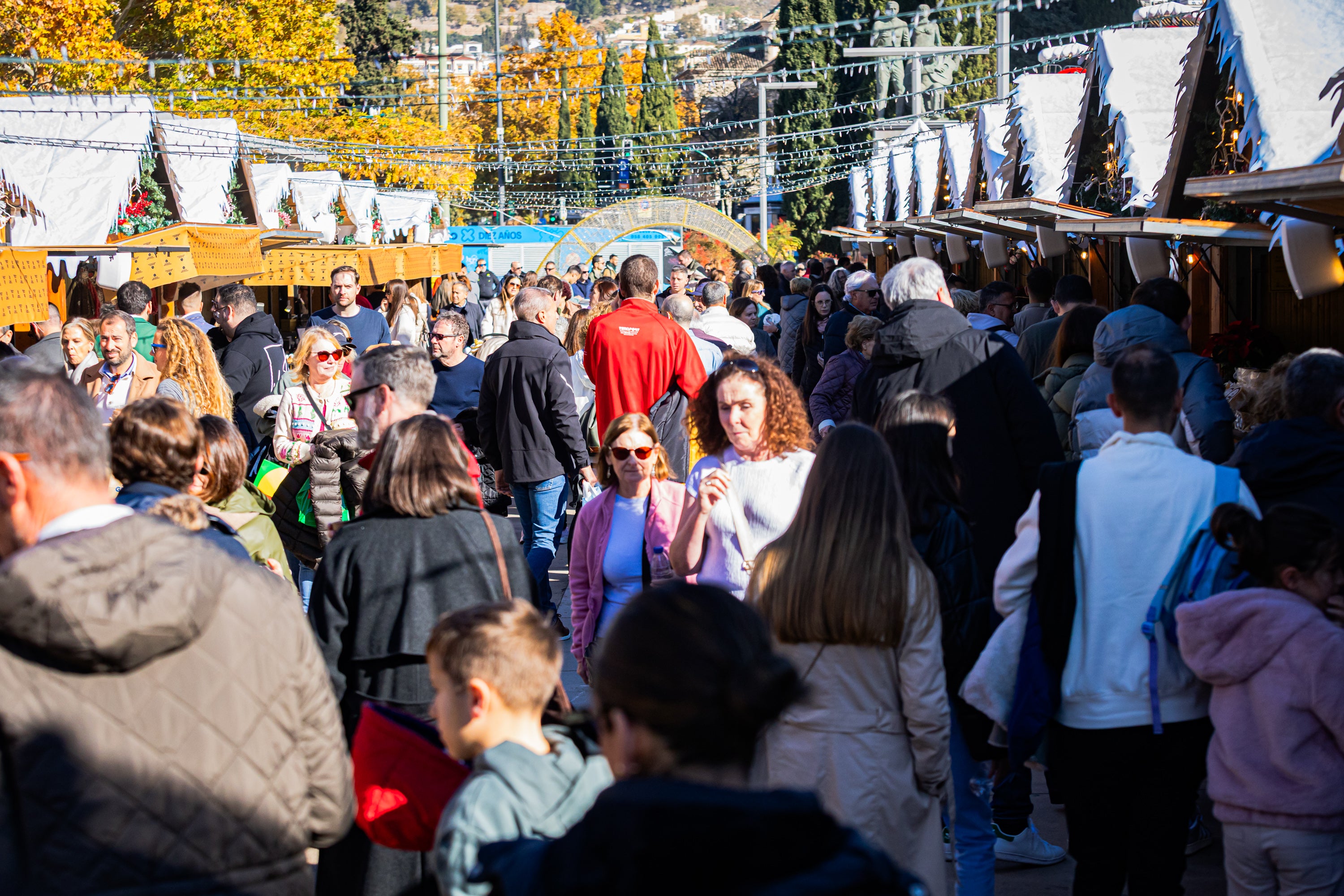 Ambientazo en las calles de Granada