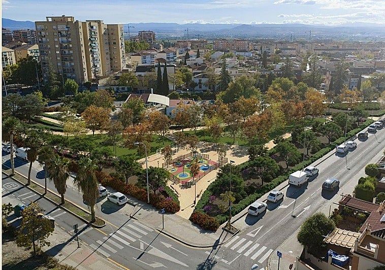 Granada habilitará una nueva zona verde en la avenida de Andalucía con un parque urbano