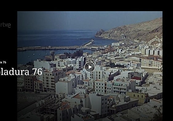 Panorámica de Almería que aparece en el documental de RTVE Play.