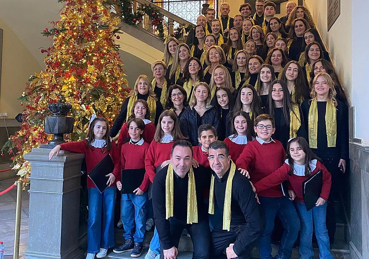 Miembros del coro Carpa Diem.