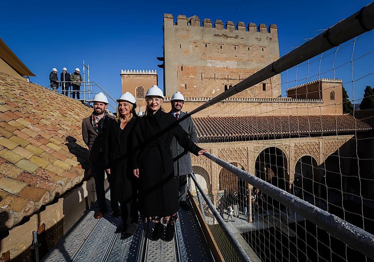 Visita institucional a las obras.