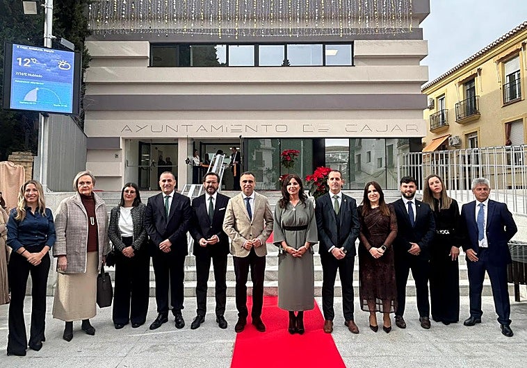 Cájar estrena ayuntamiento para unificar todos los servicios municipales en un solo edificio