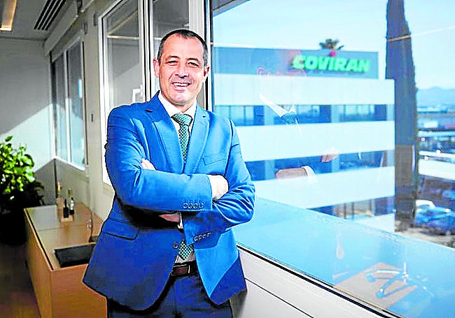 El presidente de la cooperativa, José Antonio Benito.