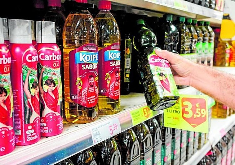 Alcampo tira el precio de un aceite de oliva en formato de garrafa de cinco litros