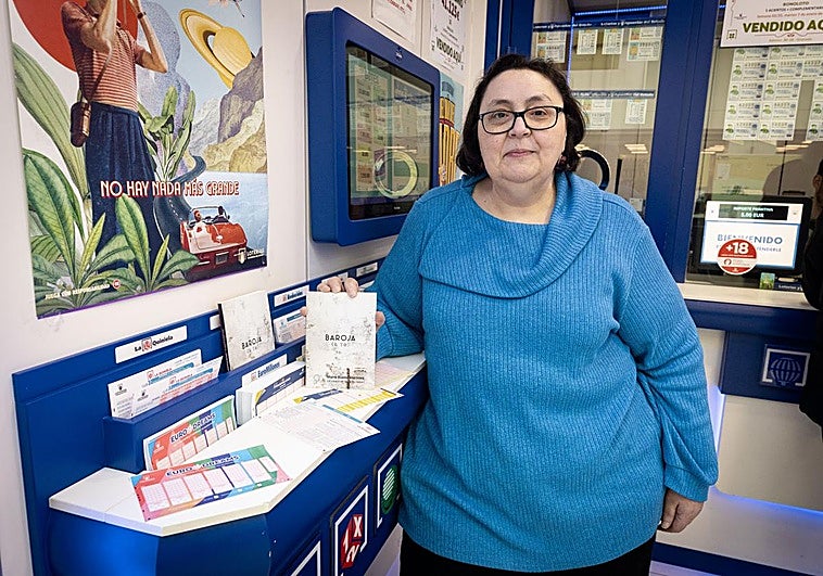 María Bueno, la lotera más cultural de Granada