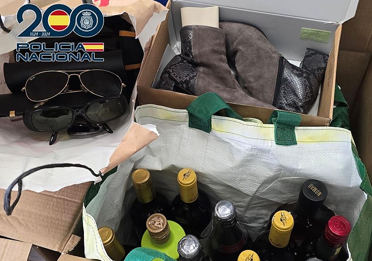 Cae la banda que saqueó 12 coches en Nochebuena en Granada: se llevaron regalos y botellas de vino