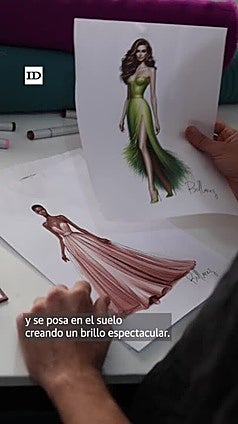 Bellonez, el enfermero del Zaidín que diseña el vestido secreto de las campanadas de Canal Sur