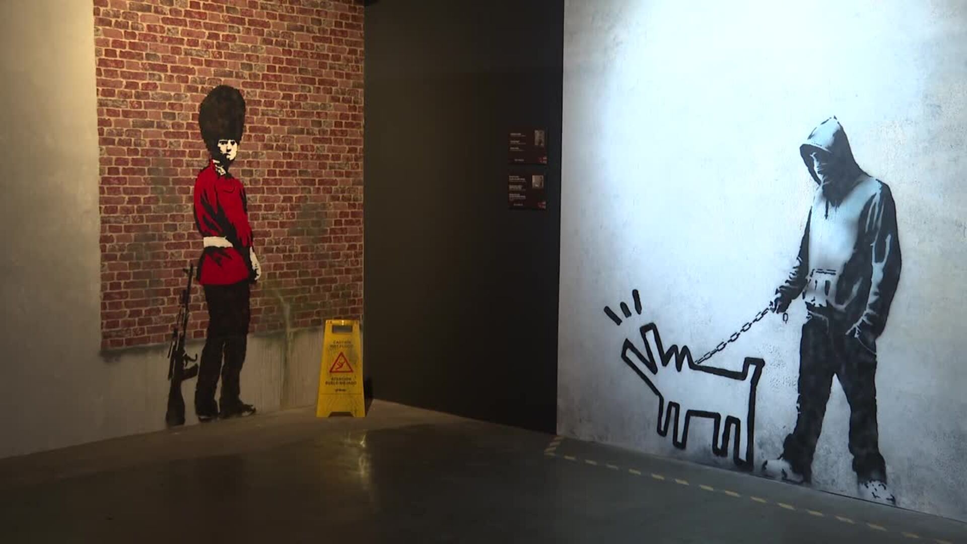 El arte urbano de Banksy llega en forma de réplica a Madrid con más de 180 obras