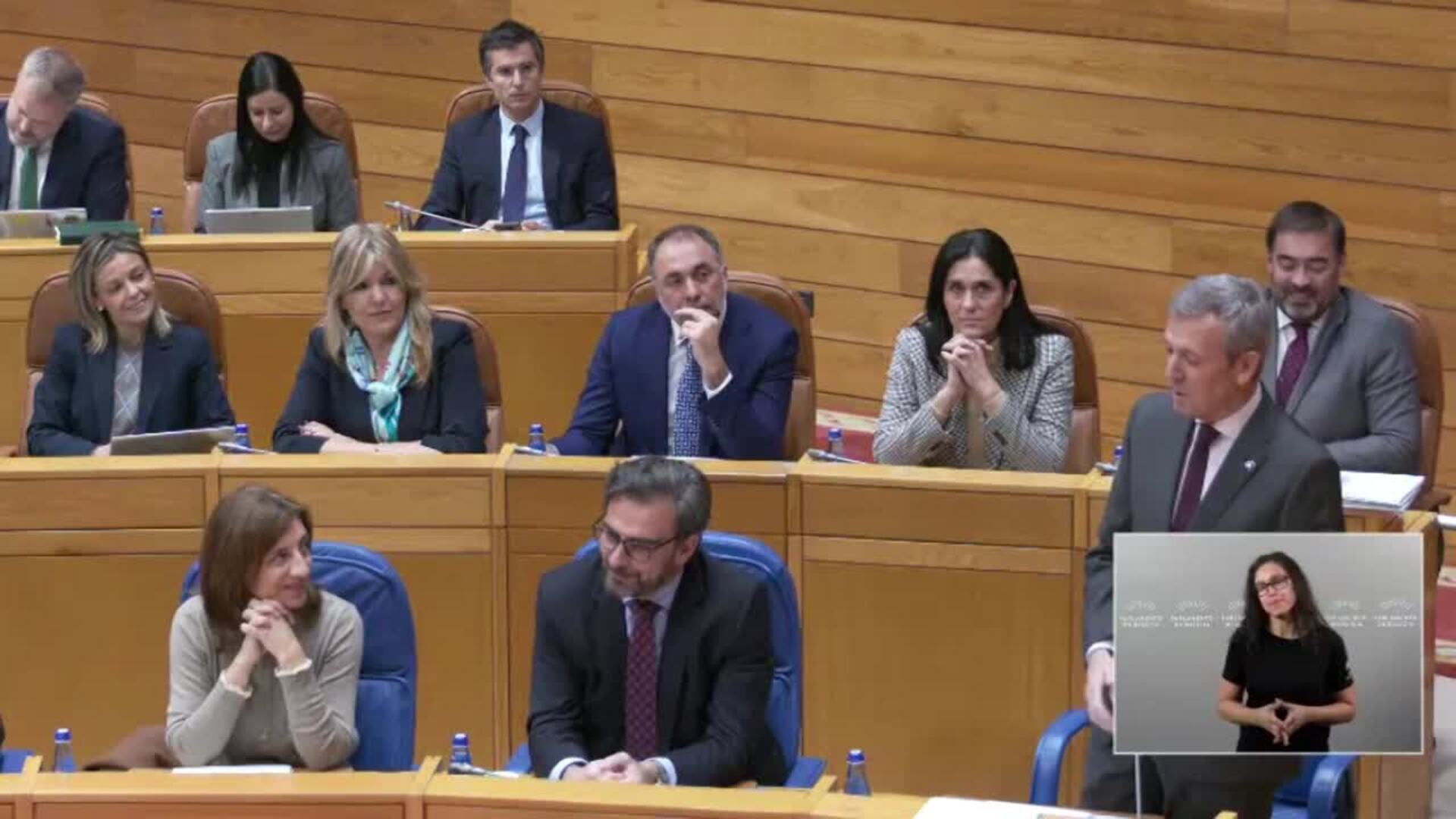 Bronca tras desviar Besteiro una pregunta de bienestar a Altri