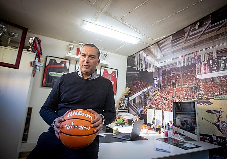 El presidente del Covirán Granada comparece este lunes tras la salida de Ramón Díaz