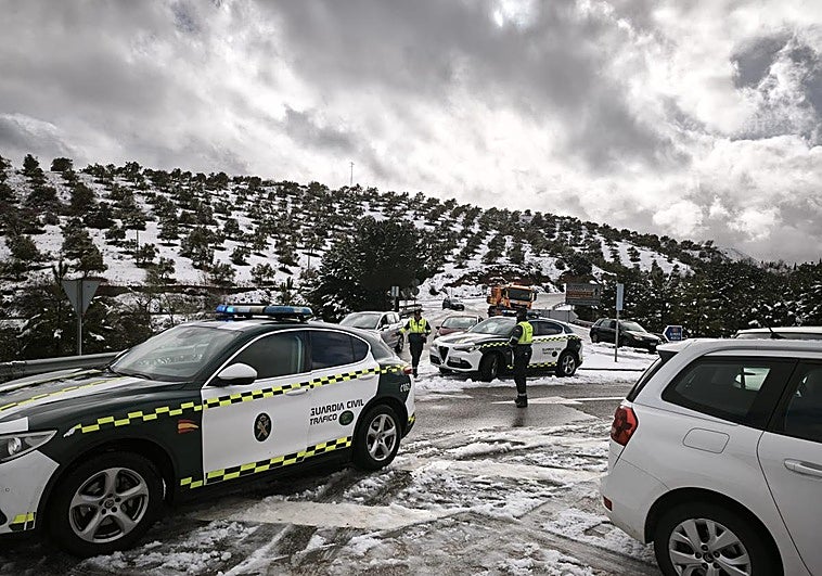 Aemet activa de nuevo el aviso amarillo por nevadas en la provincia de Granada