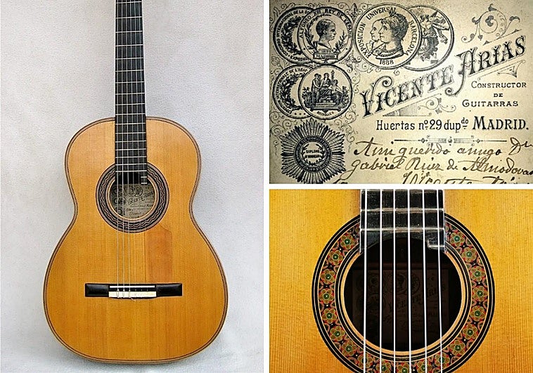 Se buscan guitarras de Vicente Arias en Granada: «Es como tener un cuadro de Goya en casa»
